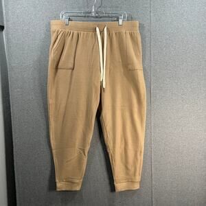 Koolaburra by UGG Stretch Cozy Fleece Joggers Amphora Tan, X-Large